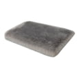 thumbnail image 4 of Alfombra de área alfombra lavable profesional cómodo para productos pequeños de escritorio de escritorio decoraciones resistentes alfombras de pelusa Gris 30 cm, 4 of 8