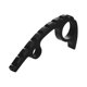 thumbnail image 1 of Espaciador trasero de aleación de titanio anodizado CNC Espaciador trasero para navaja de bolsillo Premium Custom-made Access Negro, Negro, 1 of 5