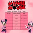 thumbnail image 6 of Disney Minnie Mouse Infant Walking Shoes, White, 6, 6 of 6