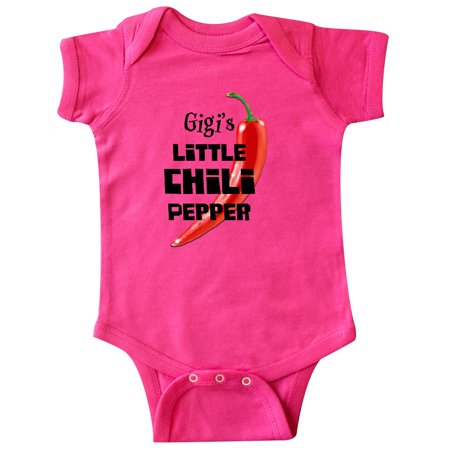 

Inktastic Gigi s Little Chili Pepper Gift Baby Boy or Baby Girl Bodysuit