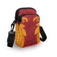thumbnail image 3 of HELLHERO Butterfly Musical note Shoulder Bag 2 Layers Polyester Unisex 4.33x1.97x7.09 for Outdoor Holiday Travel, 3 of 7