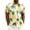 Yellow, variant on UVEASISHA Mens Short Sleeve Hawaiian Shirts Casual Pineapple Palm Tree Printed Button Down Shirt Summer Tropical Beach Vacation Clothes Birthday Gifts for Dad Yellow L