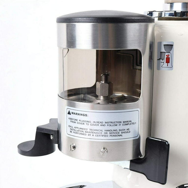 110V 350W Commercial Stainless Coffee Grinder Electric Grind Espresso Coffee  Maker Machine 