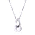 thumbnail image 1 of Collar con forma de amor de doble anillo, collar con colgante para mujer, joyería delicada, regalo (oro), 1 of 3