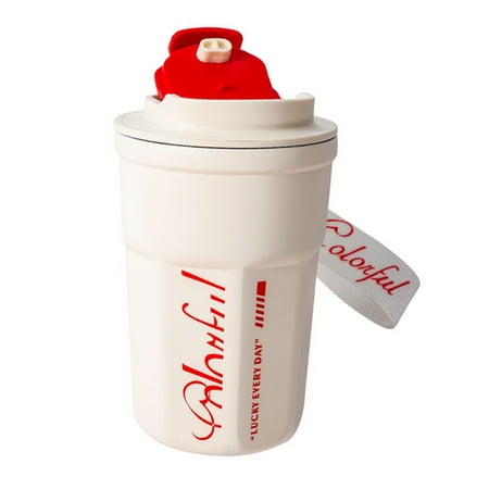 

390ml Portable Stainless Steel Vacuum Insulated With Lid Leakproof Coffee Cup