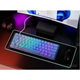 thumbnail image 5 of Geeky GK61 SE 60% | Mechanical Gaming Keyboard | 61 Keys Multi Color RGB LED Backlit for PC / Mac Gamer | ANSI US American Layout ( Blue , Mechanical Red ), 5 of 7