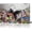 Behind the Curtain Graffiti ArtB, variant on Banksy Canvas Wall Art Stained Glass Window Street Graffiti Large Canvas Prints for Living Room Bedroom Home Decorations Modern Stretched Framed Artwork 16x12 inch / 40x30 cm