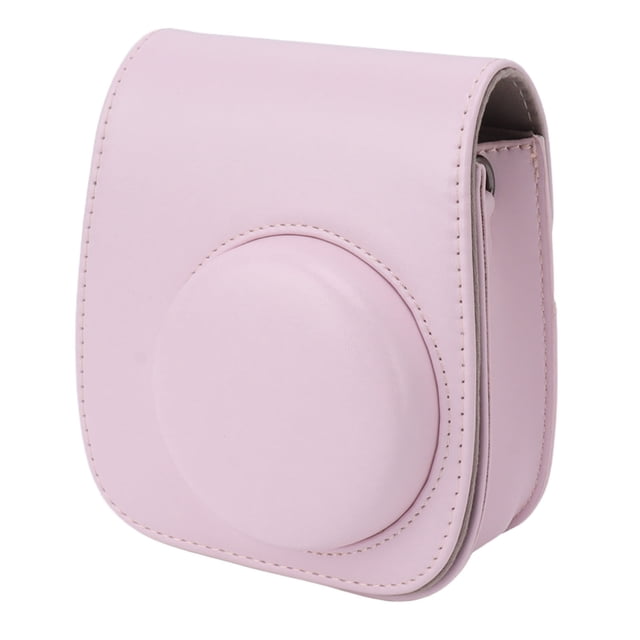 Bolso para cámara instantánea Bling Bling de PU con correa ajustable para Fujifilm mini 12 11