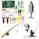 thumbnail image 4 of Los Señuelos Pesca Colocan Ganchos Cebo Suave Y Duro Swivels para Accesorios Dulce Salada, 4 of 9