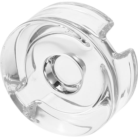 LOLIPPYY Clear Glass Fermentation Weight Lid for Jars, Helps Prevent Air Bubbles Under Brine Seal