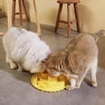 thumbnail image 6 of PuzzleFeeder Cat Puzzle Digger Yellow, 6 of 7