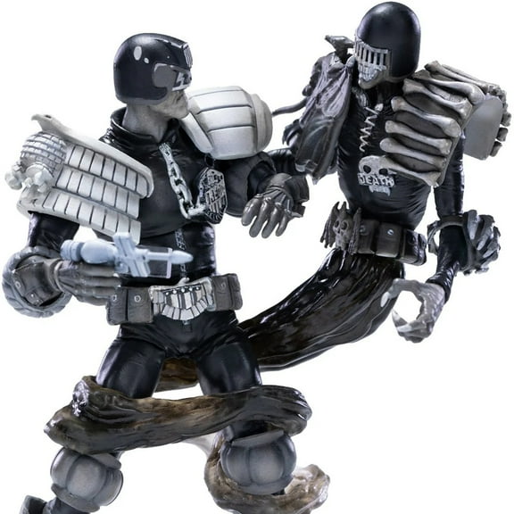 Judge Dredd vs. Death BW 1:18 Figure 2-Pk - SDCC PX