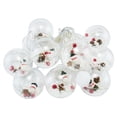 thumbnail image 4 of Cortina de luces con forma de bola de los deseos de Papá Noel, muñeco de nieve de Navidad, bola circular, alambre de cobre, alambre de cuero, decoración, luz intermitente, 4 of 5