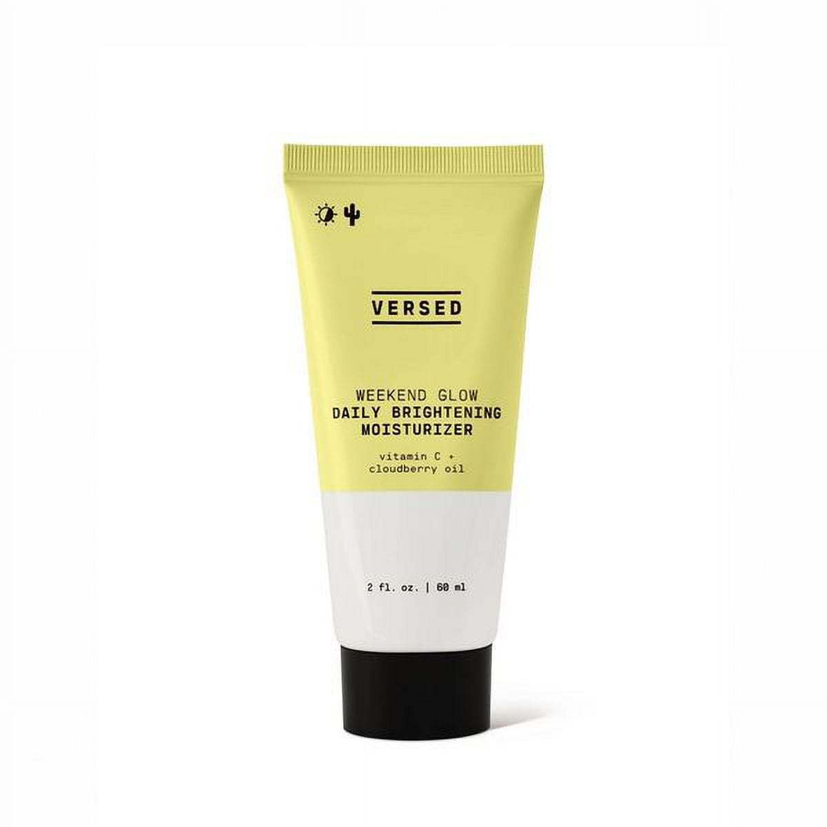 (6 pack) Versed Weekend Glow Daily Brightening Moisturizer, 2 oz