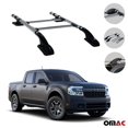 thumbnail image 2 of Top Roof Rack Fits Ford Maverick 2022-2023  Side Rails Bars Aluminum Silver, 2 of 12
