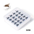 thumbnail image 4 of 20/10Pcs Fly Fishing Lure Bait Fly Hook for Trout Perch Grayling Salmon Sizel 20Pcs, 4 of 8