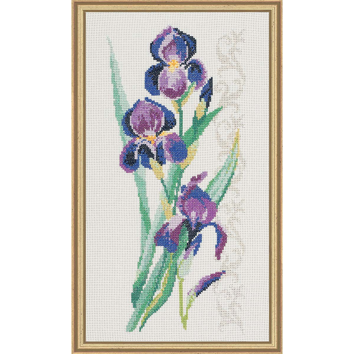 Permin® Our Irises Counted CrossStitch Kit