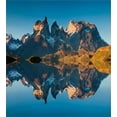 thumbnail image 2 of Nature Duvet Cover Set, Majestic Rocky Mountains with Reflections on the Lake Creek Idyllic Landscape, Decorative 3 Piece Bedding Set with 2 Pillow Shams, Calking Size, Blue and Brown, by Ambesonne, 2 of 2