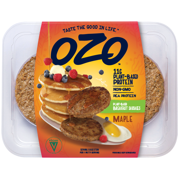 PlantBased Maple Breakfast Sausages (Refrigerated 4pack
