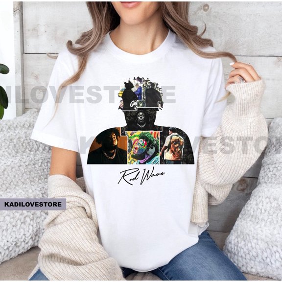Rod Wave Last Lap Tour T-Shirt: Album Art Concert Tee