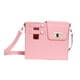 thumbnail image 3 of Bolsa de almacenamiento para vasos de agua tipo bandolera, bolsa de transporte para viajes, acampadas, senderismo al aire libre , Rosa, 3 of 8