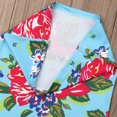 thumbnail image 4 of Honganda Sweet Floral Printed Full Wrapped Type Baby Quilt and Headband Set, 4 of 7