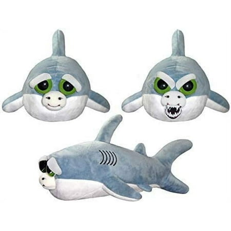Feisty Pets - Chewy The Chomp Plush Baby Shark - Turns Feisty with a Squeeze