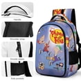 thumbnail image 4 of Phineas And Ferb Backpacks Lightweight Casual Bookbags Travel Daypack Bookbags for Camping Hiking, 4 of 8