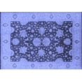 thumbnail image 1 of Ahgly Company Indoor Rectangle Oriental Blue Traditional Area Rugs, 5' x 8', 1 of 4