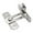 Argent, variante sur 1 Pce Boucle de Porte Coulissante de Grange en Acier Inoxydable Ornement de Porte Campagnard Durable Anticorrosion Quincaillerie Ménagère,