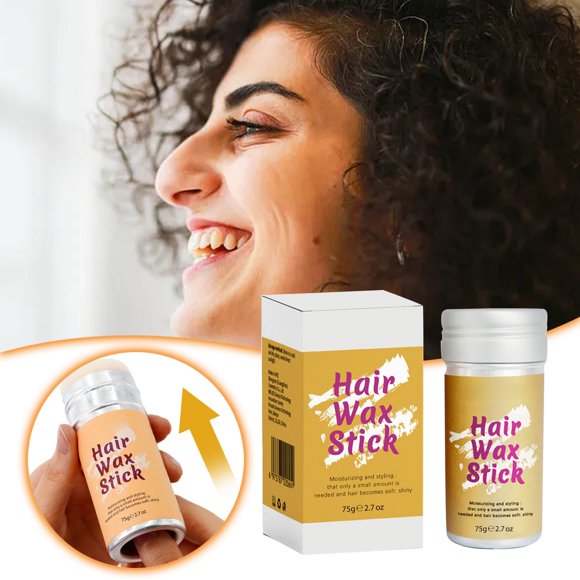 WIFKLSIIPG Men's and Women's Hair Styling Sticks Hair Styling Sticks Hair Wax Sticks for Wig Edge Control Smooth Stick Hair Wax Stick Non Greasy Styling Wax