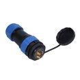 thumbnail image 3 of Conector impermeable tuerca trasera IP68 toma de corriente de aviación 380V 45A para Cable SP284 Pin, 3 of 5