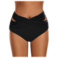 thumbnail image 1 of Shorts de Maillot de Bain pour Femmes Tankini Bas de Maillot de Bain Boardshort Été devant Croisé à Lacets Maillot de Bain Shorts de Plage pour Filles, 1 of 9