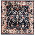 thumbnail image 2 of SAFAVIEH Charleston Tangier Floral Area Rug, Navy/Ivory, 6'7" x 6'7" Square, 2 of 10