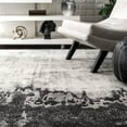 thumbnail image 4 of nuLOOM Tapis de Zone Abstrait Alayna, 8' x 10', Noir, 4 of 4