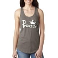 thumbnail image 1 of MmF - Women's Racerback Tank Top, up to Women Size 2XL - Princess Crown, 1 of 5