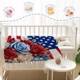 thumbnail image 5 of American Flag Throw Blanket Patriotic 4th of July Memorial Day Fourth of July Throw Blanket for Couch Sofa Bed Soft Fleece Blankets Stars and Stripes Red White Blue Veteran Blanket 50x60, 5 of 5