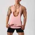 thumbnail image 6 of DAFPZW Men's Stringer Tank Tops Summer Y-Back Bodybuilding Muscle Sleeveless T-Shirts Gym Fitness Tee Shirts, 6 of 6