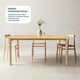 thumbnail image 2 of MESA DE COMEDOR 150X90 MADEIRA CHAPA ROBLE, 2 of 6