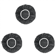 thumbnail image 2 of 6Pcs Household Waterproof Shower Cap, Swimming Cap, Hotel Elastic Shower Cap Hair Set (Black), 2 of 2