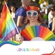 thumbnail image 5 of 10 abanicos de mano de arcoíris, abanicos de mano plegables Pride Fan, abanicos de mano coloridos, abanicos plegables de plástico para eventos de festivales de música y suministros de baile, 5 of 6