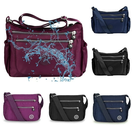 Boutique Purse Handbag - Vbiger Waterproof Shoulder Bag Fashionable Cross-body Bag Casual Bag Handbag for Women, Purple