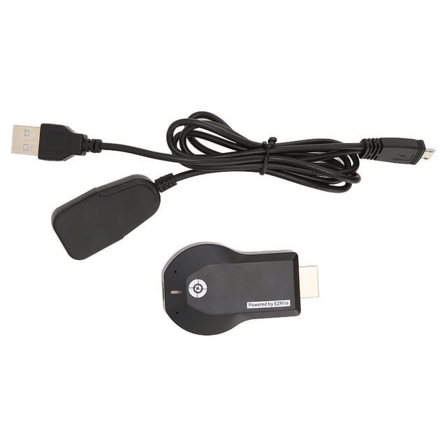 Adaptador de pantalla inalámbrico, M2 Plus WiFi Adaptador de duplicación de pantalla Receptor de duplicación de pantalla Diseñado con precisión