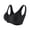 Black, variant on Jelly Bras For Women Jelly Bra Lifting Support Comfort Soft Breathable Wireless Lightweight Black M-5Xl