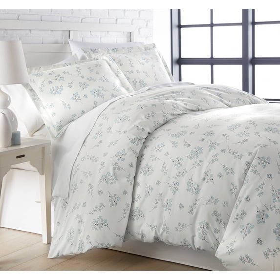 Sweet Florals Reversible Duvet Cover Set