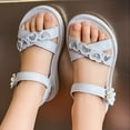 thumbnail image 4 of REDARER Girls Western Style Sandals | Fashionable Summer Beach Shoes | Soft Soled -On Design | Trendy Kids Footwear, 4 of 7