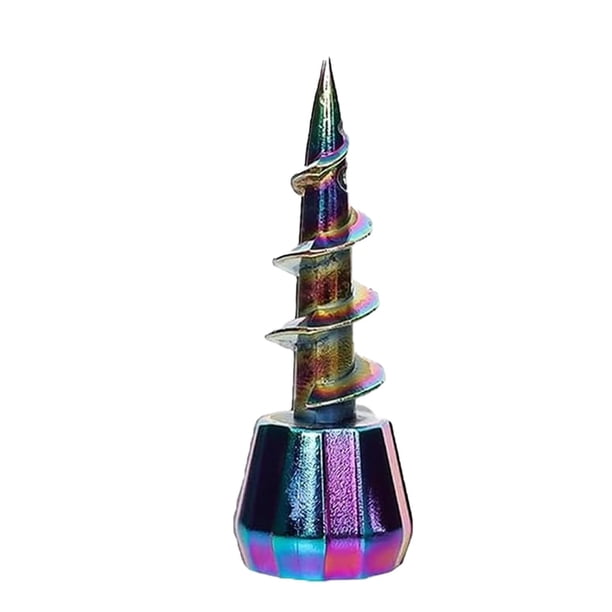 ¡Venta caliente! Herramienta con forma de tornillo de metal, cabeza de cachimba con forma de tornillo de metal, cachimba portátil, boquilla de cachimba reutilizable