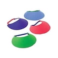 thumbnail image 1 of Foam Visors U.S. Toy de 7 cm, colores surtidos, 2 paquetes de 12, 1 of 1
