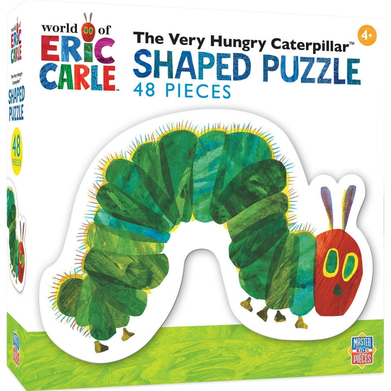 MasterPieces 48 Piece Shaped Puzzle for Kids - The Very Hungry
