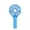 Blue#, variant on Spencer 1200 mAh Battery Handheld Mini Fan Rechargeable Foldable USB Personal Cooling Fan, Pink